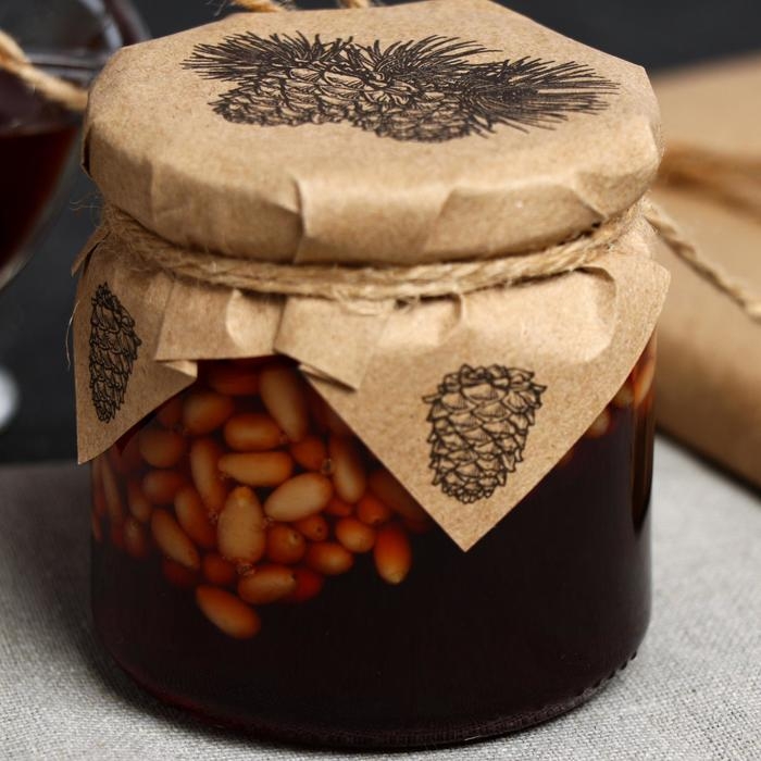 Кедровый орех в сосновом сиропе «Таёжный тайник», 240 г