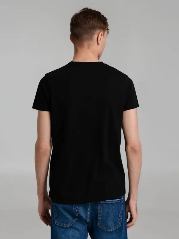 Футболка мужская Regent Fit 150, черная, размер S Футболка мужская Regent Fit 150, черная, размер S