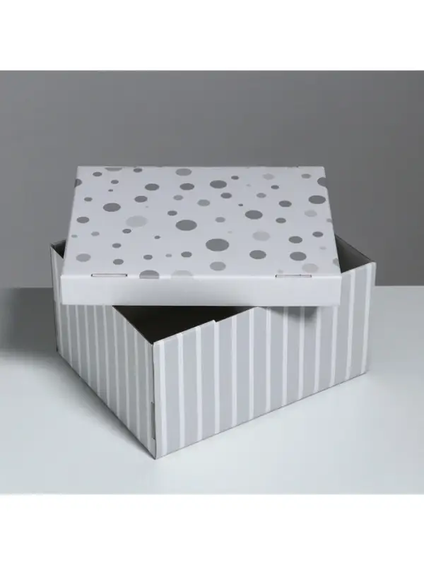 Коробка подарочная складная, упаковка, &laquo;Стильный дом&raquo;, 31&times;25.5&times;16 см