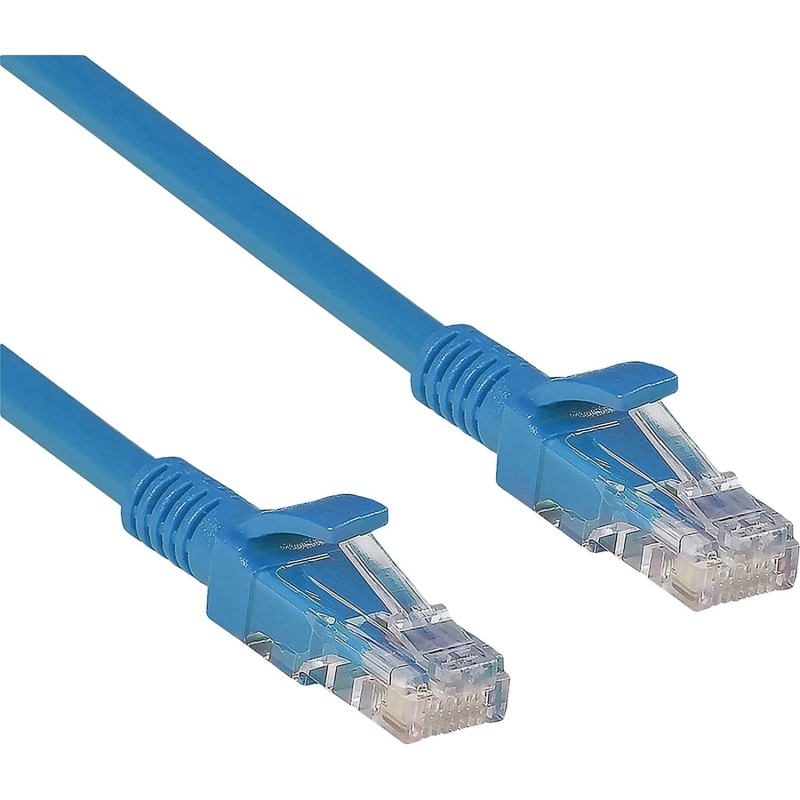 Патч-корд ExeGate UTP-RJ45-RJ45-5e-1,5M-BL, 5e, 1.5м, синий <EX241493RUS