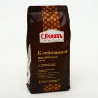 Клейковина пшеничная С.Пудовъ, для выпечки хлеба и пряников, 0.25 кг