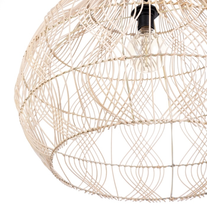 Светильник потолочный из ротанга Светильник потолочный из ротанга "Рено" 1х120Вт, Е27, 60х60х65 см