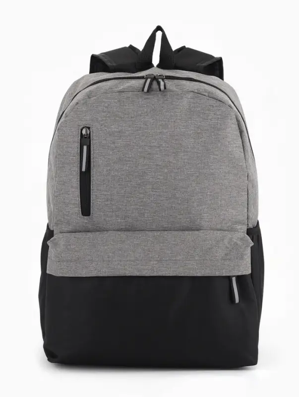 Рюкзак школьный, 1 отделение, 4 кармана, 30&times;12&times;43 см, серый