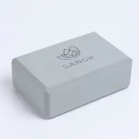 Блок для йоги Sangh, 23&times;15&times;8 см, серый