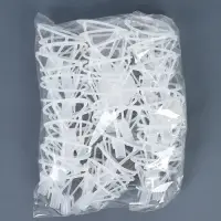 Держатель-зажим для шаров d=10 мм, прозрачный, набор 50 штук