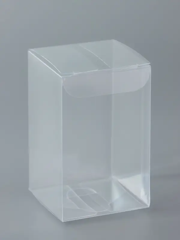 Складная прозрачная коробка из PVC, для упаковки подарков, 5&times;5&times;8 см