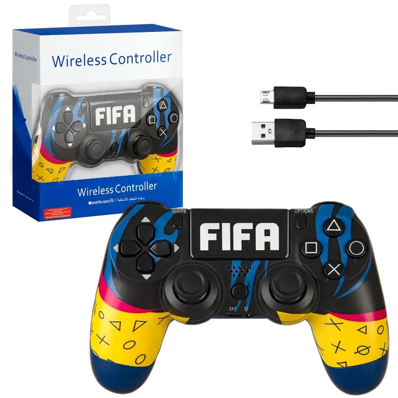 Джойстик PS4 DualShock беспроводной с рисунком №3