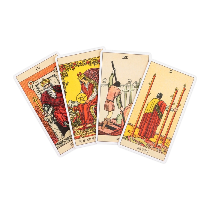 Карты Таро Уэйта Карты Таро Уэйта "1910 год", 78 л, карта 6.6 х 12 см