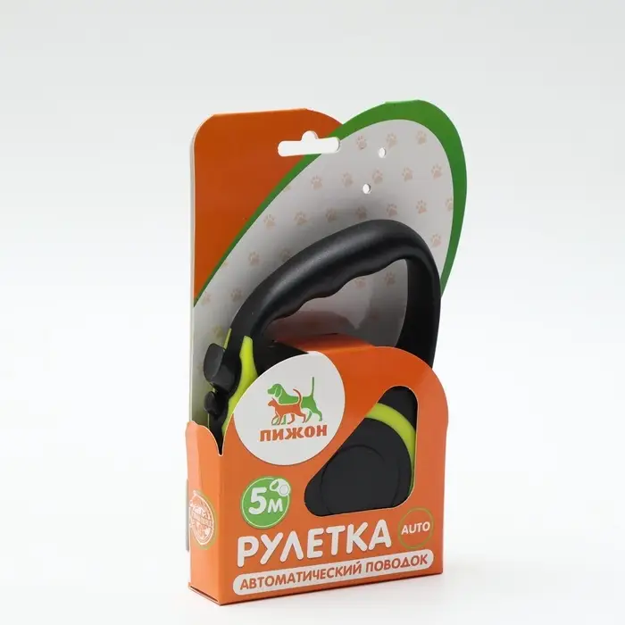 Рулетка &laquo;Зарница&raquo;, 5 м, до 15 кг, чёрно-жёлтая