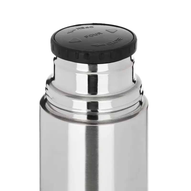 VETTA Термос 1,00л "Буллет" для напитков, серебристый, нержавеющая сталь