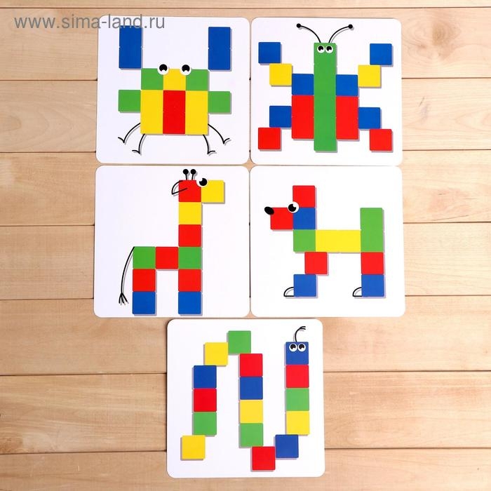 Развивающий набор «Квадратная мозаика»