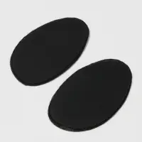 Подпяточники для обуви, 12.5&times;7.8 см, пара, чёрные