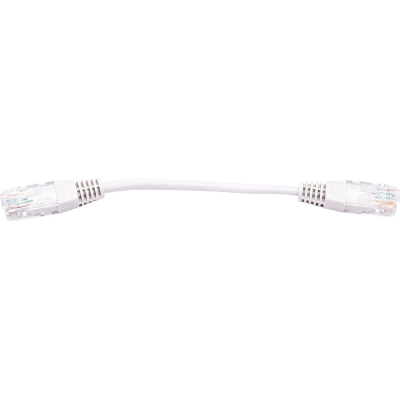 Патч-корд TWT TWT-45-45-0.15-GY UTP кат.5e, 0.15 м, серый