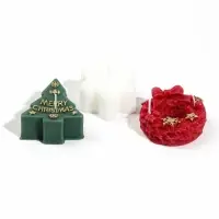 Свечи ароматические, набор 3 шт., 7 см