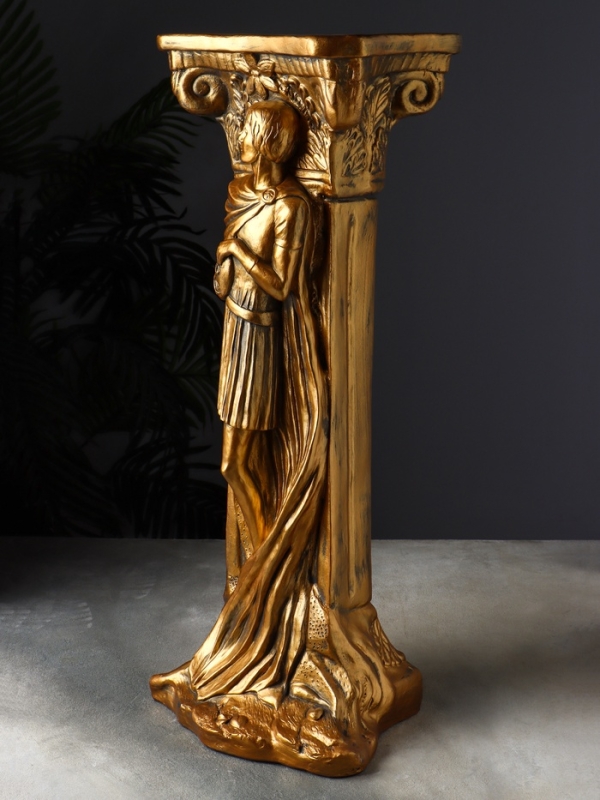 Колонна Колонна "Юноша" 25х20х65 см, бронза