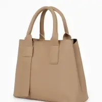 Сумка женская тоут TEXTURA на молнии, 32&times;12&times;24 см, бежевая