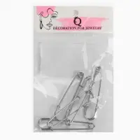 Булавка 4.5&times;1.2 см (набор 5 шт.), СМ-208-3, цвет серебро