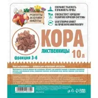 Кора лиственницы &laquo;Рецепты Дедушки Никиты&raquo; 10 л фр 3-6