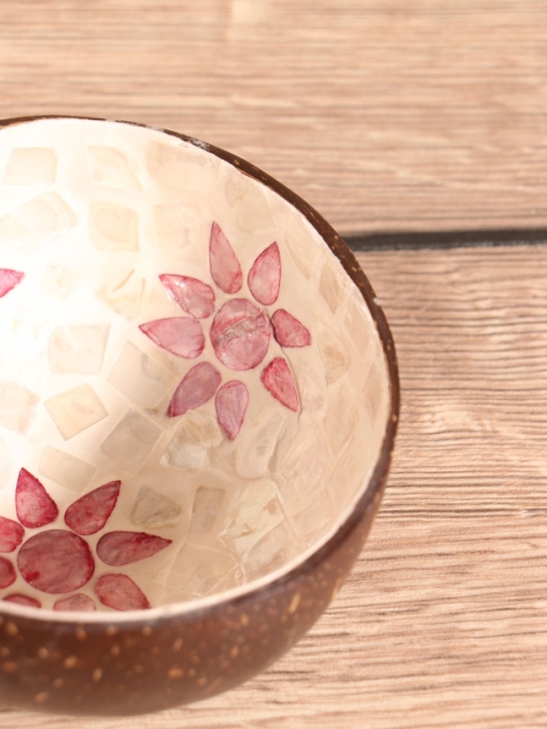 Чаша Чаша "Солнышко" 14х14х6 см, кокос