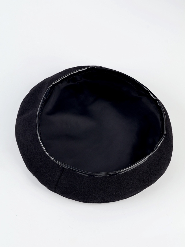 Берет военного, цвет чёрный