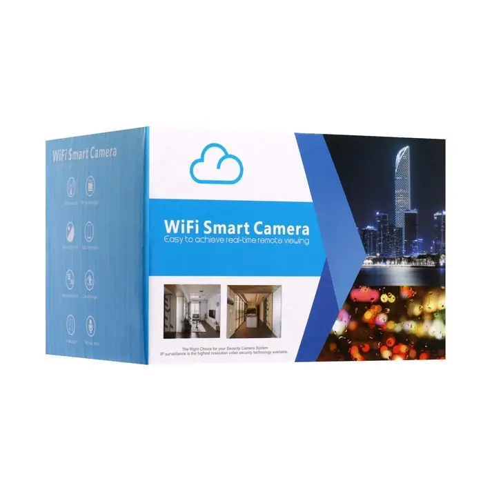 Видеокамера WiFi Cam-14, IP, 2 Мп, поворот 355 &deg;, микрофон, 3.6 мм объектив, белая