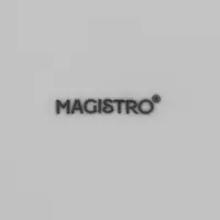 Тарелки Magistro Basic bistro, d=27 см, набор 6 шт., фарфор, белые