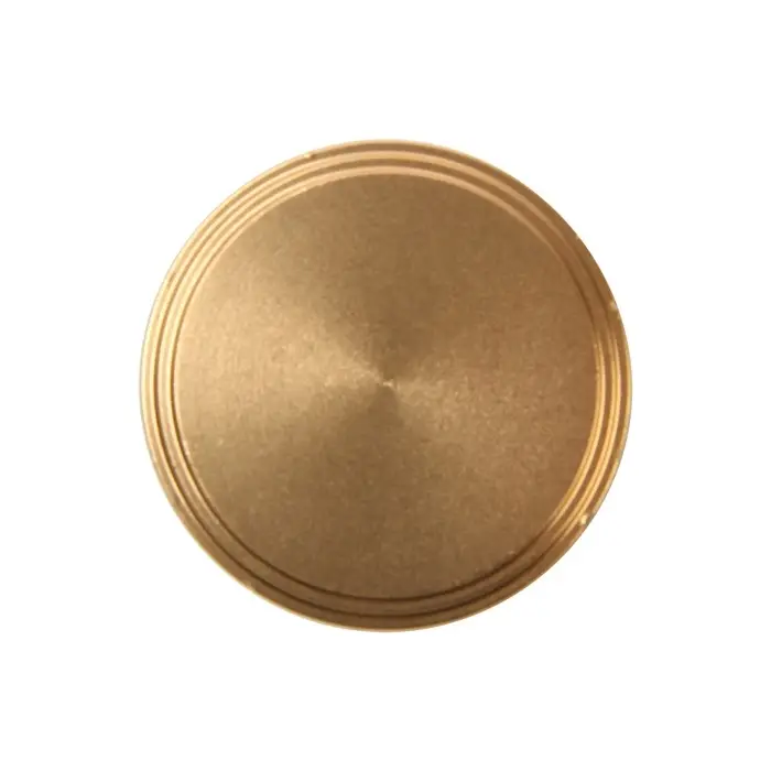 Ручка-кнопка CAPPIO PK322, d=30 мм, цвет золото, 8 шт.