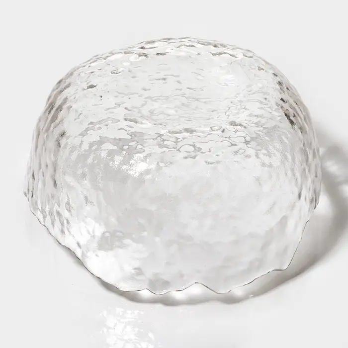 Миска Magistro &laquo;Вулкан&raquo;, 400 мл, 13.5&times;13.5&times;6 см, стекло, прозрачная