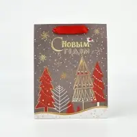 Набор пакетов &laquo;Чудесного Года&raquo;,12&times;15&times;5.5 см, 23&times;18&times;10 см, 23&times;27&times;11.5 см