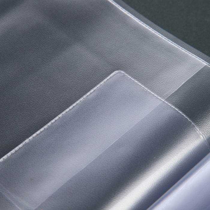 Вкладыш ПВХ (А5) для семейных документов, 1 комплект, цвет прозрачный