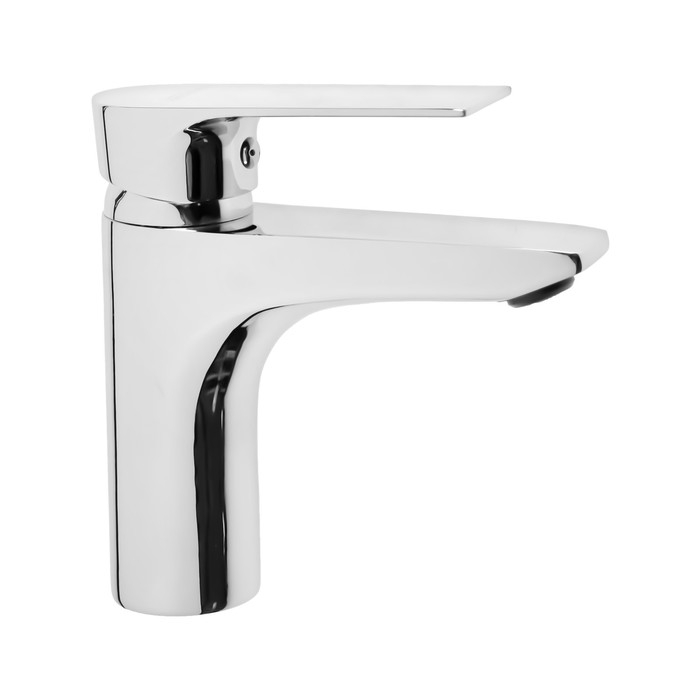 Смеситель для раковины  Смеситель для раковины "СоюзКран" 567-081, однорычажный, низкий излив 133 мм, цинк, хром