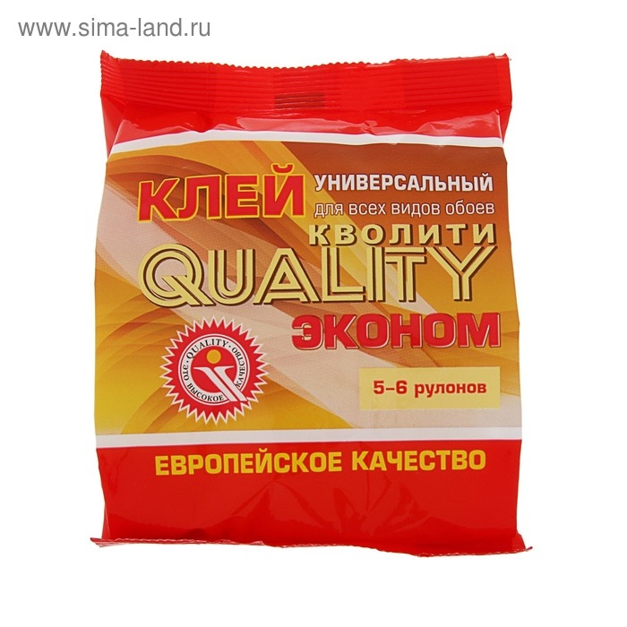 Клей обойный Quality, универсальный, мягкая упаковка, 150 г Клей обойный Quality, универсальный, мягкая упаковка, 150 г