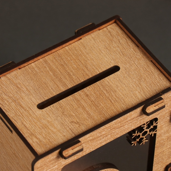 Новогодняя копилка  Новогодняя копилка "Снеговик" 12х12х9 см