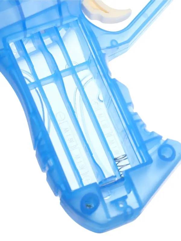 Генератор мыльных пузырей &laquo;Космический Бластер&raquo;, световые эффекты, цвет синий