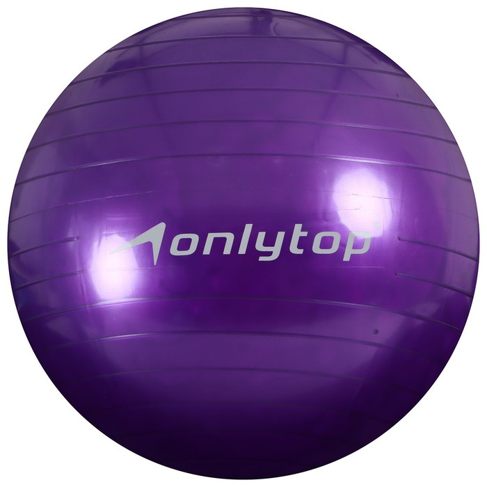 Фитбол ONLYTOP, d=45 см, 500 г, цвета МИКС Фитбол ONLYTOP, d=45 см, 500 г, цвета МИКС