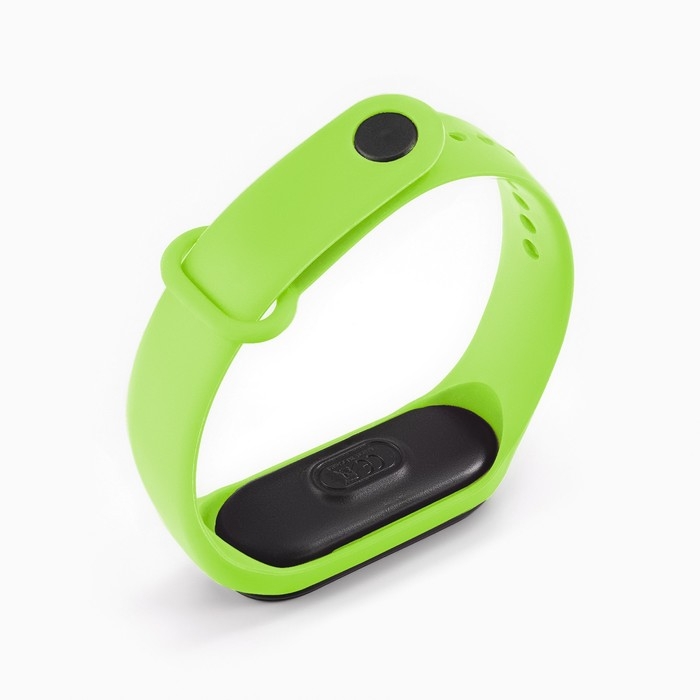 Часы наручные электронные, ремешок силикон, зеленые Часы наручные электронные, ремешок силикон, зеленые