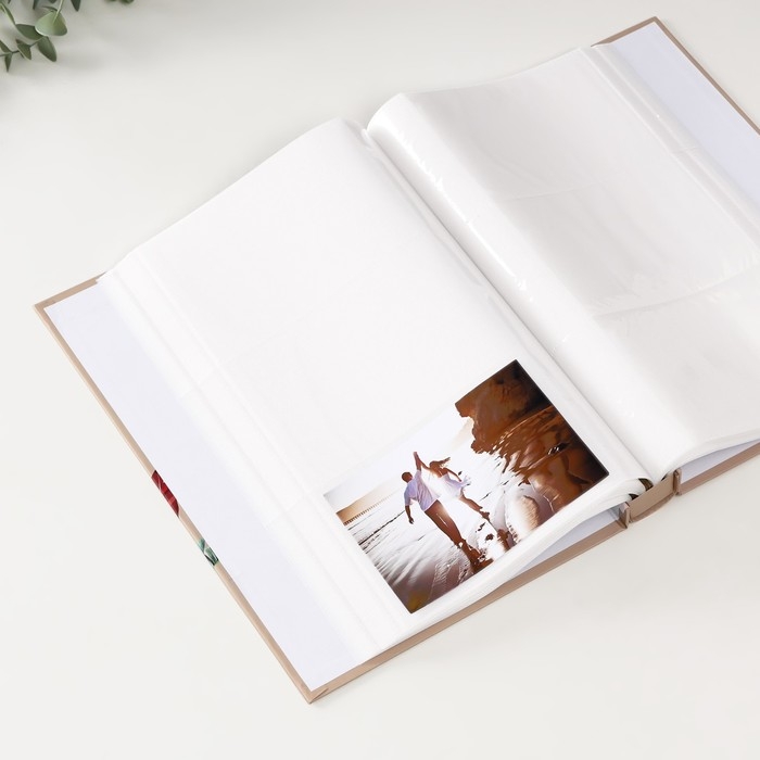 Фотоальбом на 300 фото 10х15 см Фотоальбом на 300 фото 10х15 см "Цветочная рамка" МИКС 23,5х5,5х33,5 см