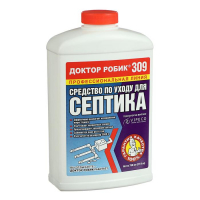 Средство по уходу за септиком Доктор Робик 309, 798 мл.