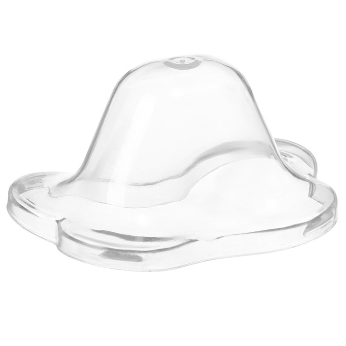 Соска - пустышка силиконовая классическая, от 0 мес., с колпачком, цвет вишневый Соска - пустышка силиконовая классическая, от 0 мес., с колпачком, цвет вишневый