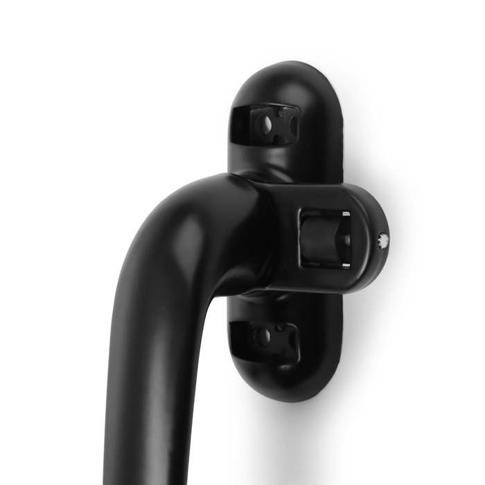 Ручка оконная ТУНДРА 004BL, металлическая, цвет черный Ручка оконная ТУНДРА 004BL, металлическая, цвет черный