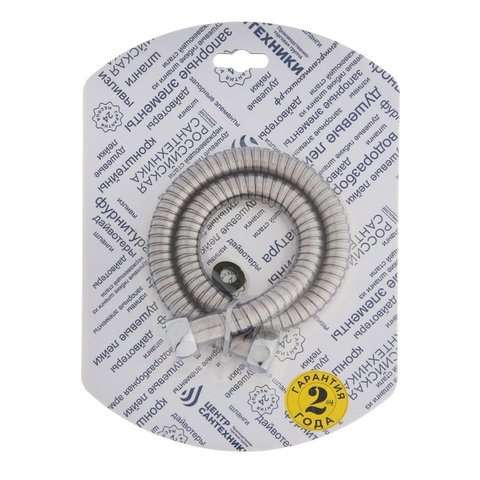 Душевой шланг  Душевой шланг "ЦС-СМ" СК600584, 1/2", 60 см, нержавеющая сталь