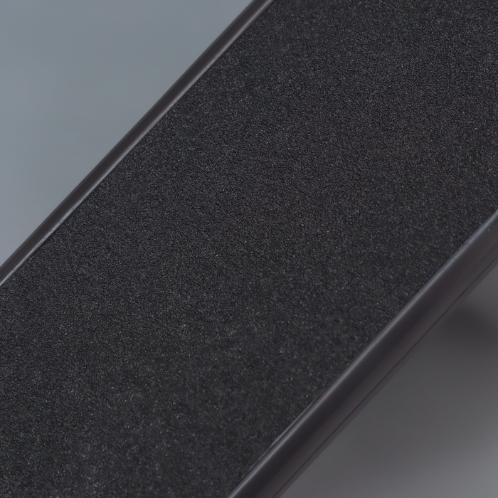 Пилка для ног, лазерная/наждачная, двусторонняя, 18 см, цвет чёрный Пилка для ног, лазерная/наждачная, двусторонняя, 18 см, цвет чёрный