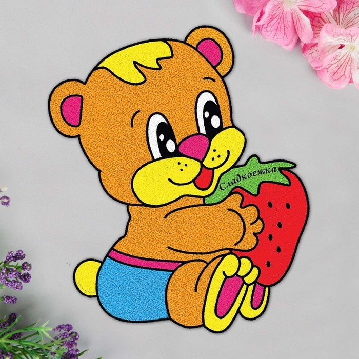 Фреска «Сладкоежка», 9 цветов песка Фреска «Сладкоежка», 9 цветов песка