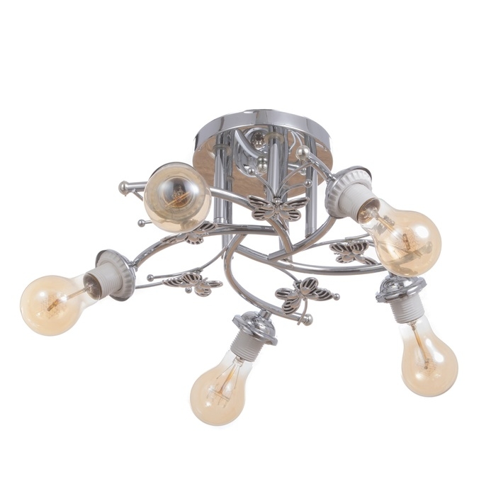 Люстра Люстра "Гита" бп 5х40Вт Е27 Хром МОДЕЛЬ: 2800104