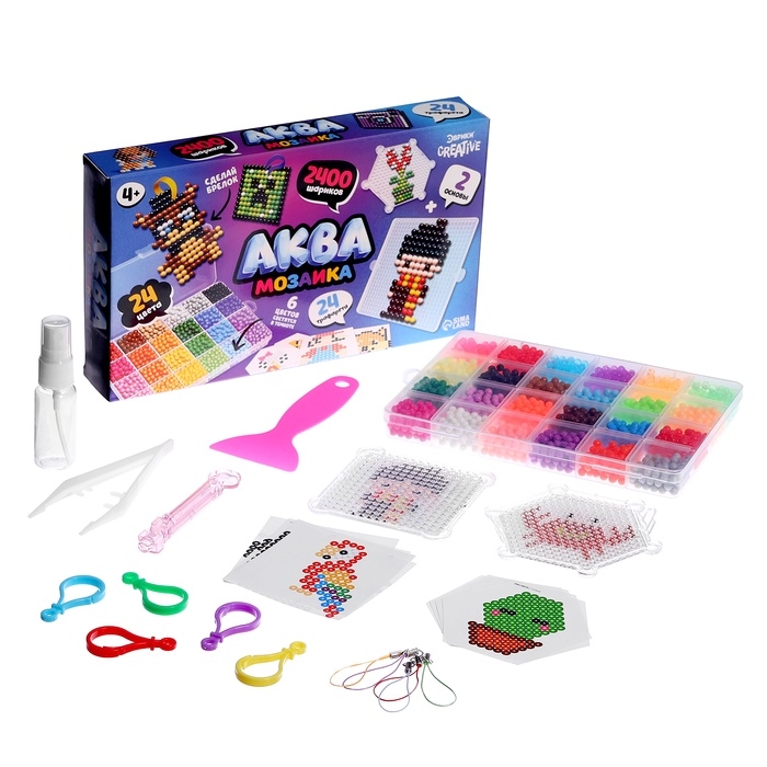 ЭВРИКИ Аквамозаика, 2400 шарика ЭВРИКИ Аквамозаика, 2400 шарика