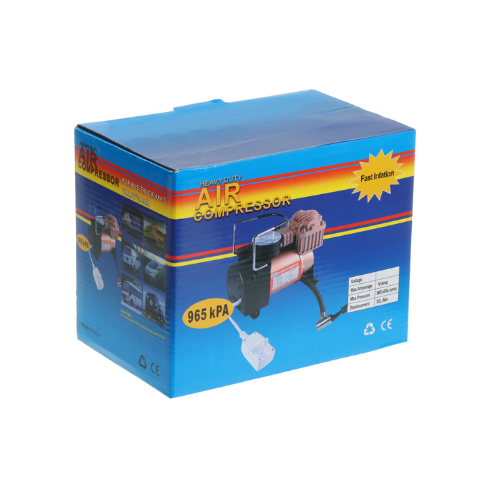 Компрессор автомобильный серия Торнадо, 40л/мин, от сети 220В Компрессор автомобильный серия Торнадо, 40л/мин, от сети 220В