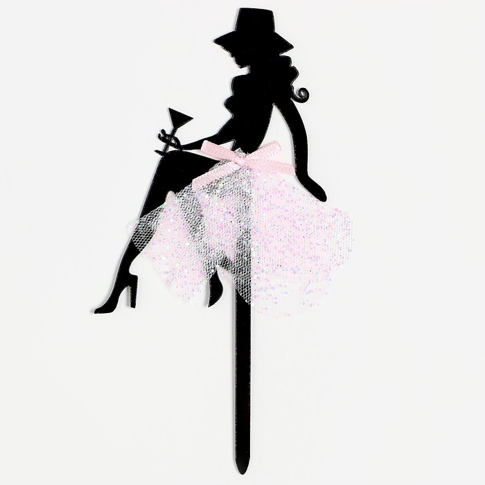 Топпер «Девушка» в шляпке Топпер «Девушка» в шляпке