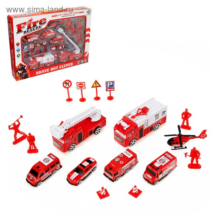 Набор игровой «Пожарная команда» Набор игровой «Пожарная команда»