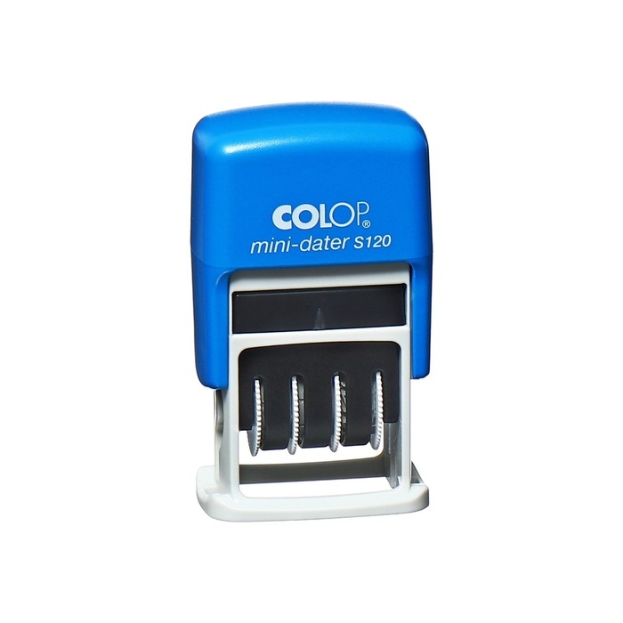 Датер-мини автоматический COLOP S 120 SD, сокращенная дата, высота шрифта 3.8 мм