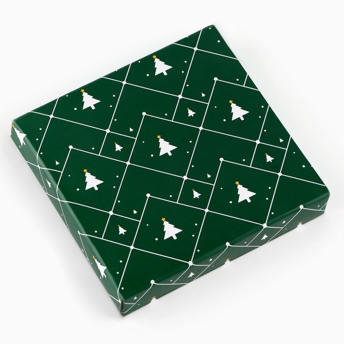 Новый год. Подставка под чайный пакетик «Зимний лес», 8.7 х 8.7 см Новый год. Подставка под чайный пакетик «Зимний лес», 8.7 х 8.7 см